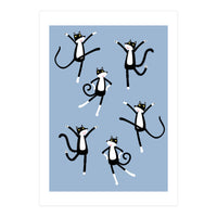 Dancing Cats (Print Only)
