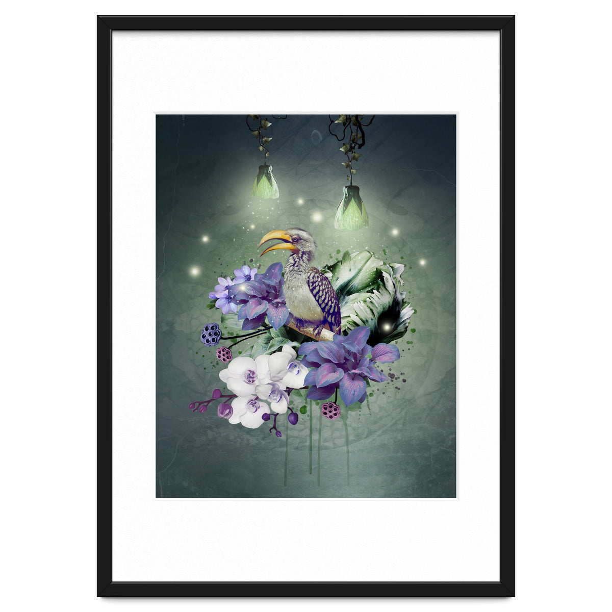 Floral Magic Hornbill