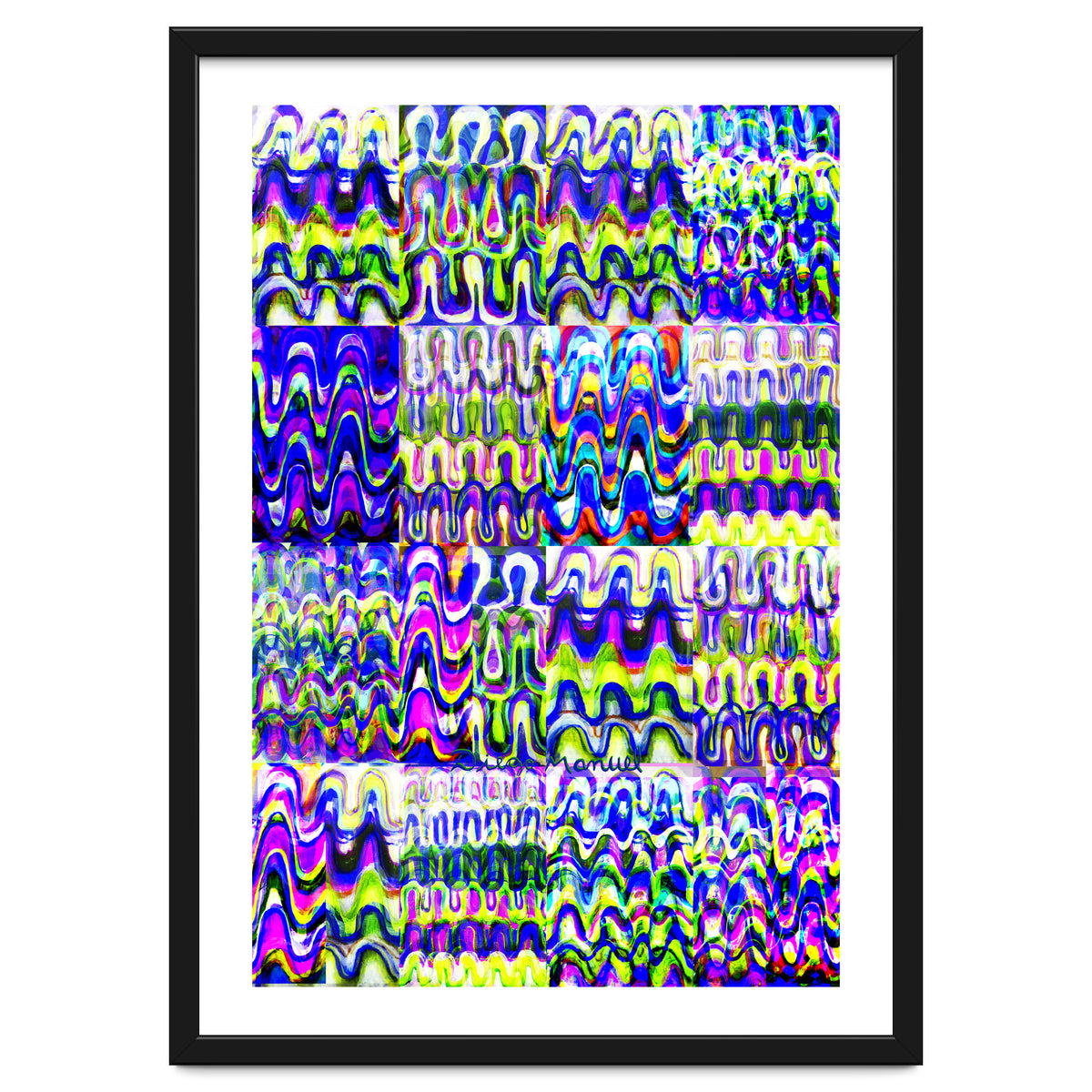 Pop abstract color full