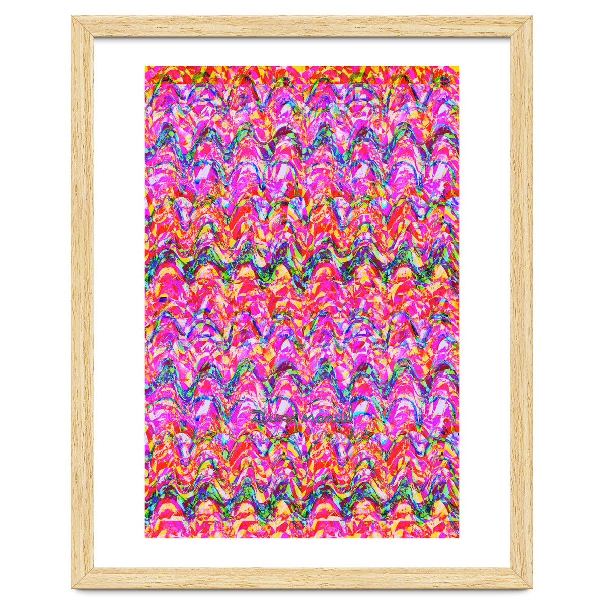 Pop abstract color full