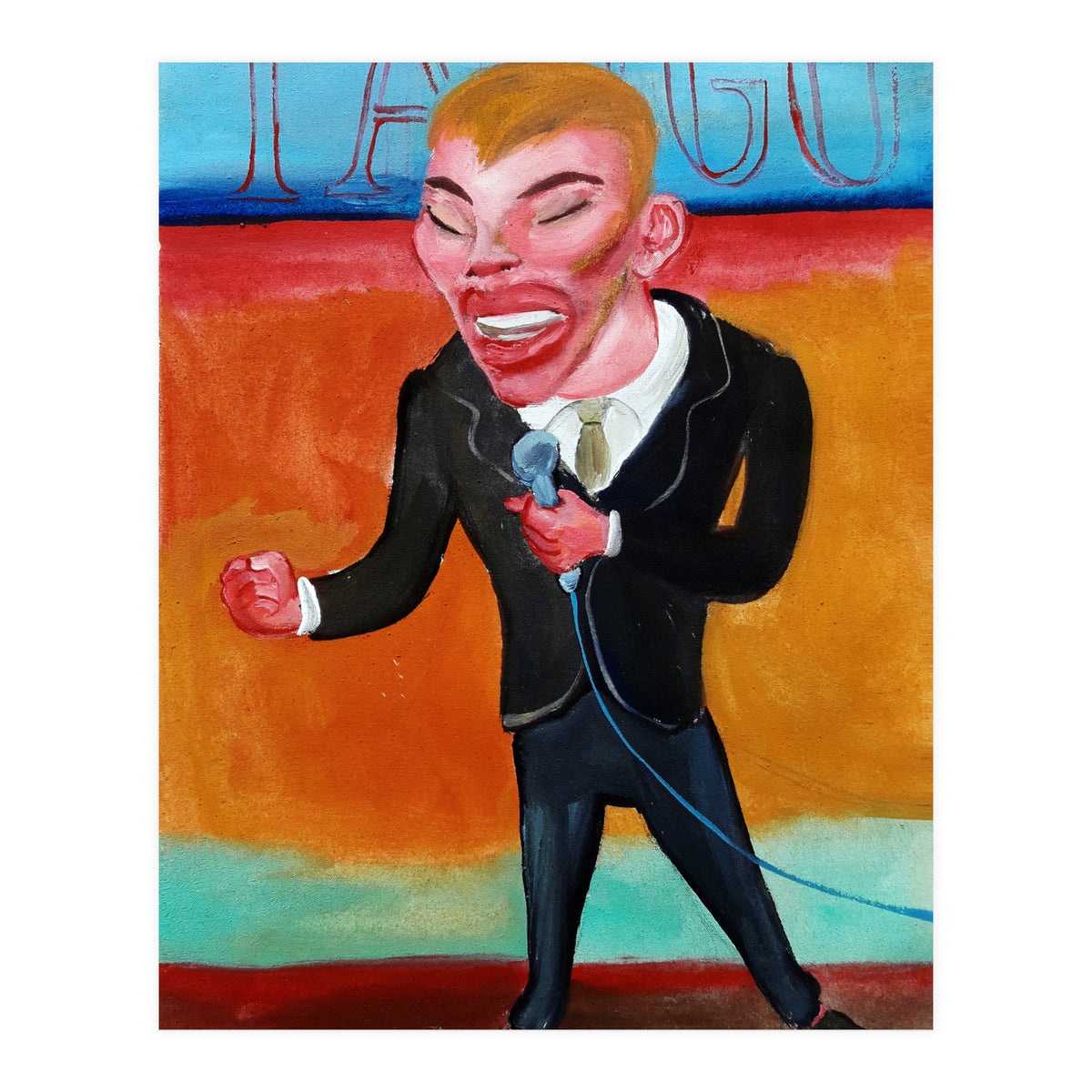 Cantor De Tango B (Print Only)