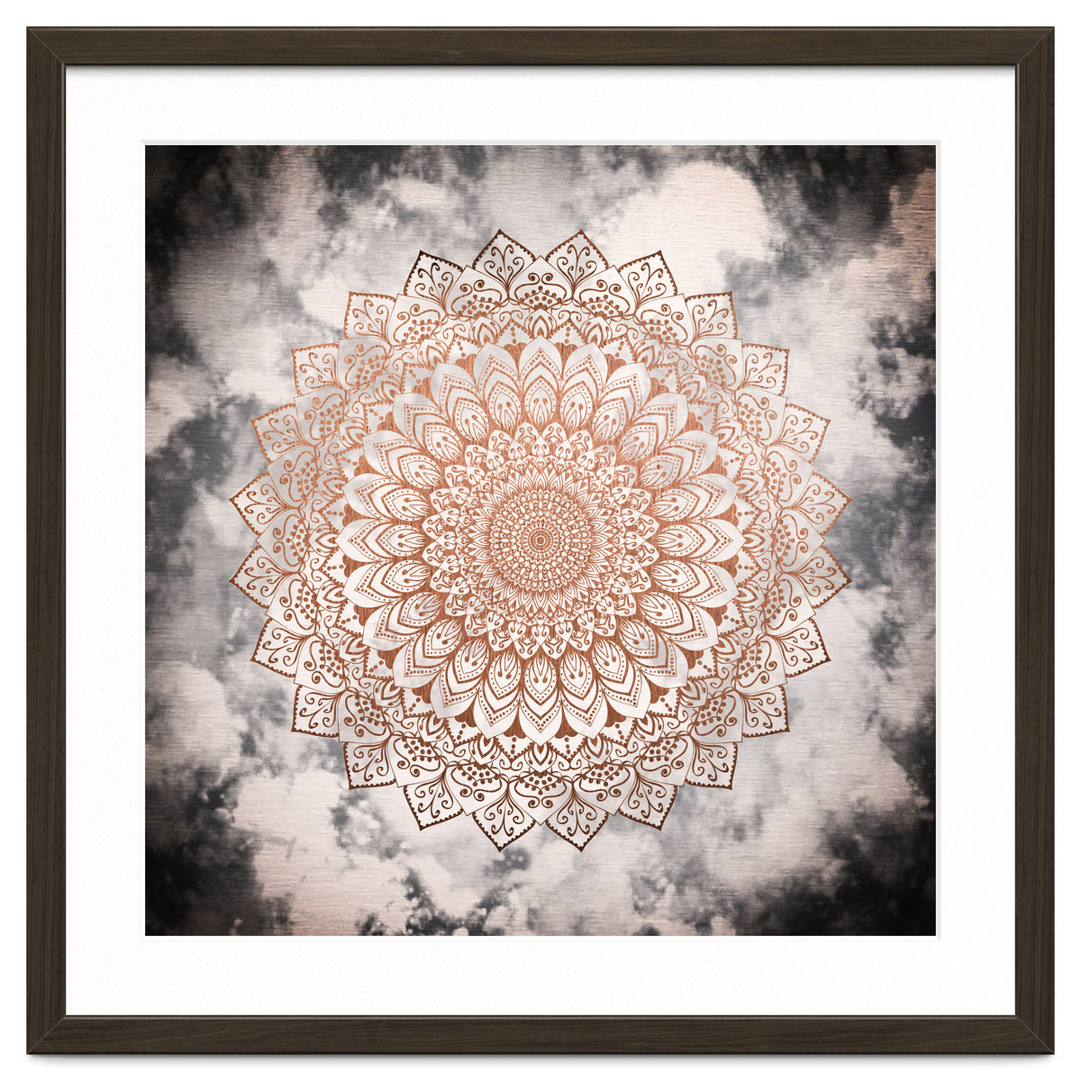 Rose Night Mandala