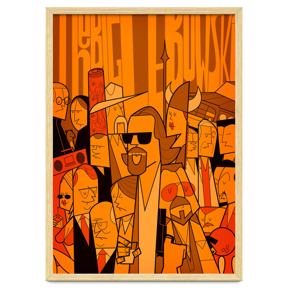 The Big Lebowski Alternative Movie Poster