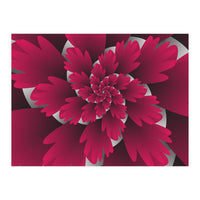 3D Pink Leaf Blooms (Print Only)