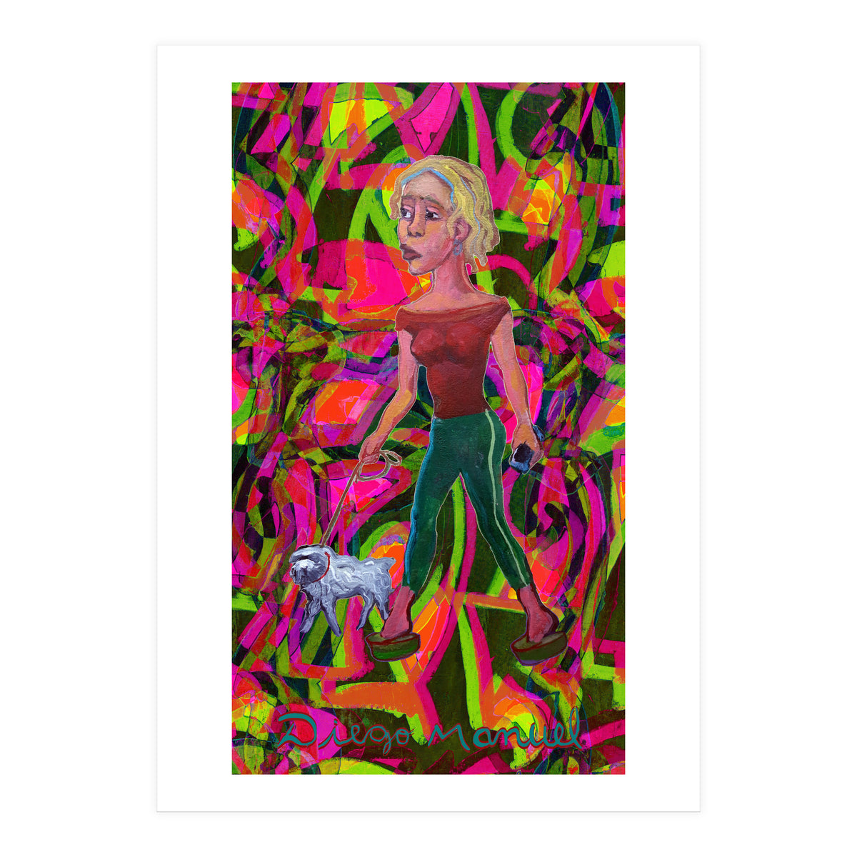 La Chica De Al Lado B (Print Only)