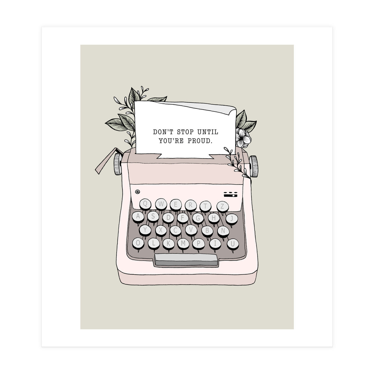 Don't Stop (Print Only)