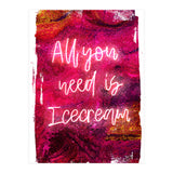 Neon Collection - Icecream (Print Only) thumbnail