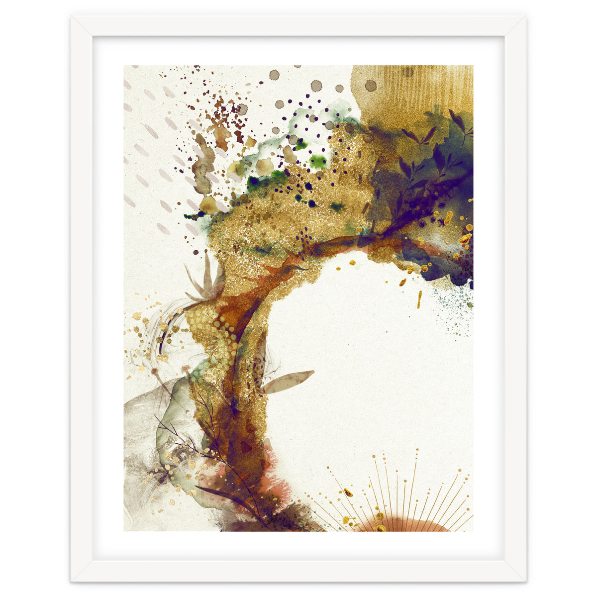 Abstract Floral - Autumn Winds