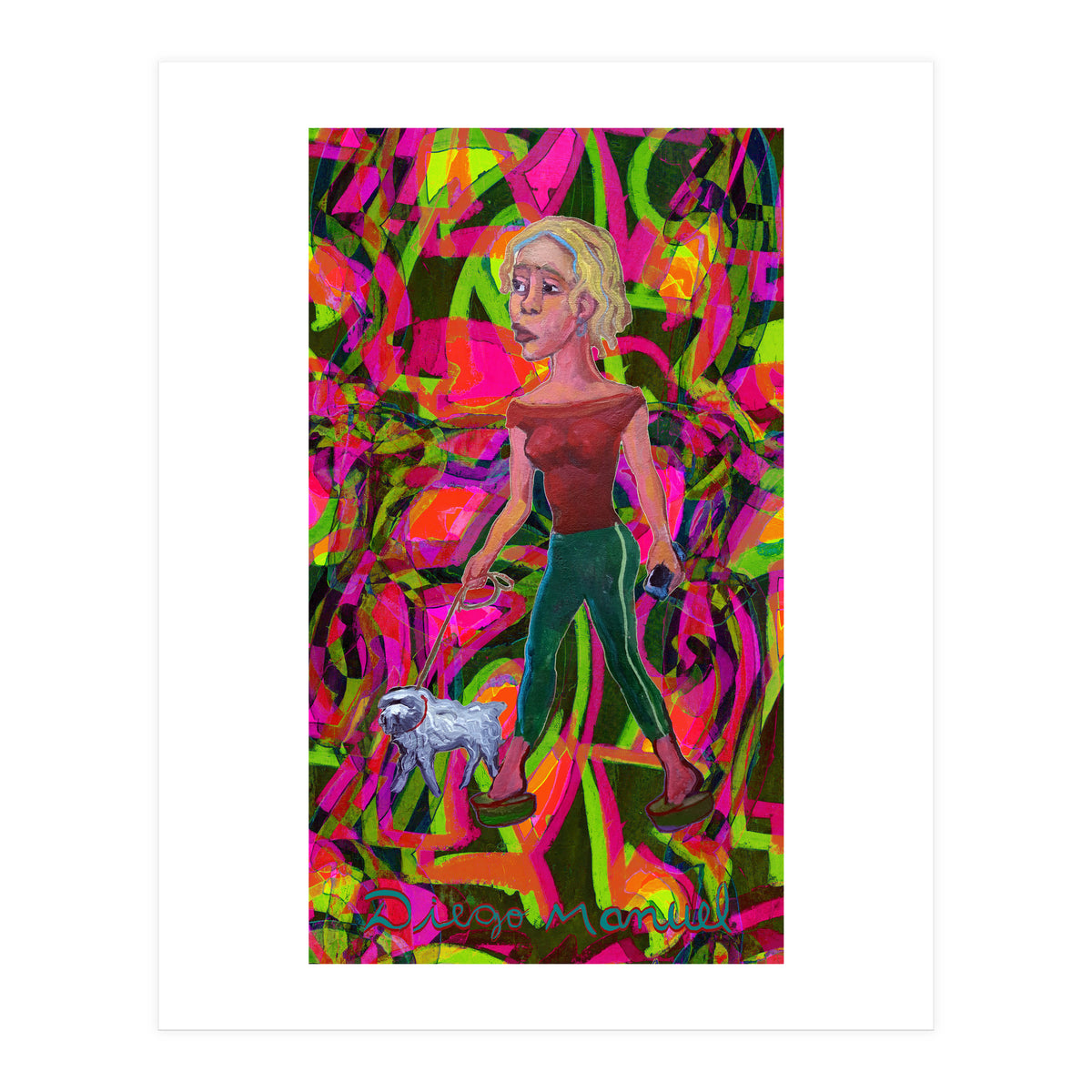 La Chica De Al Lado B (Print Only)