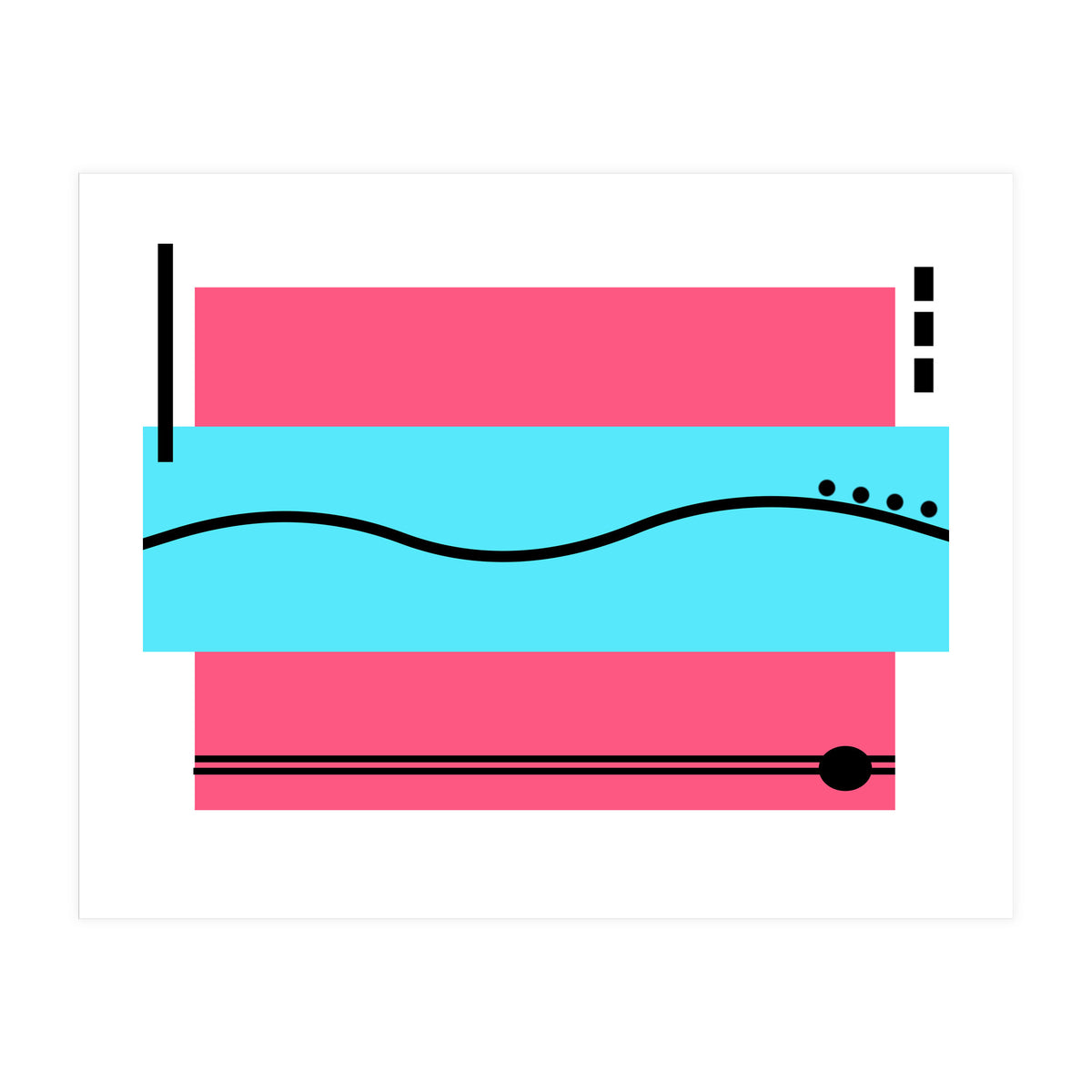 Abstrato Geométrico 40.7 (Print Only)