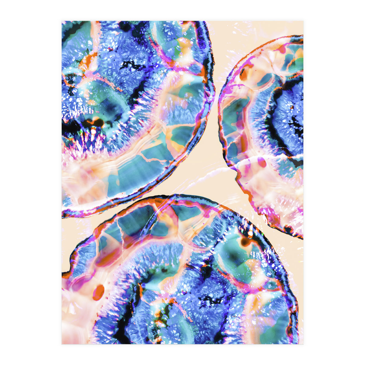 Abstract Agate Painting (Print Only)