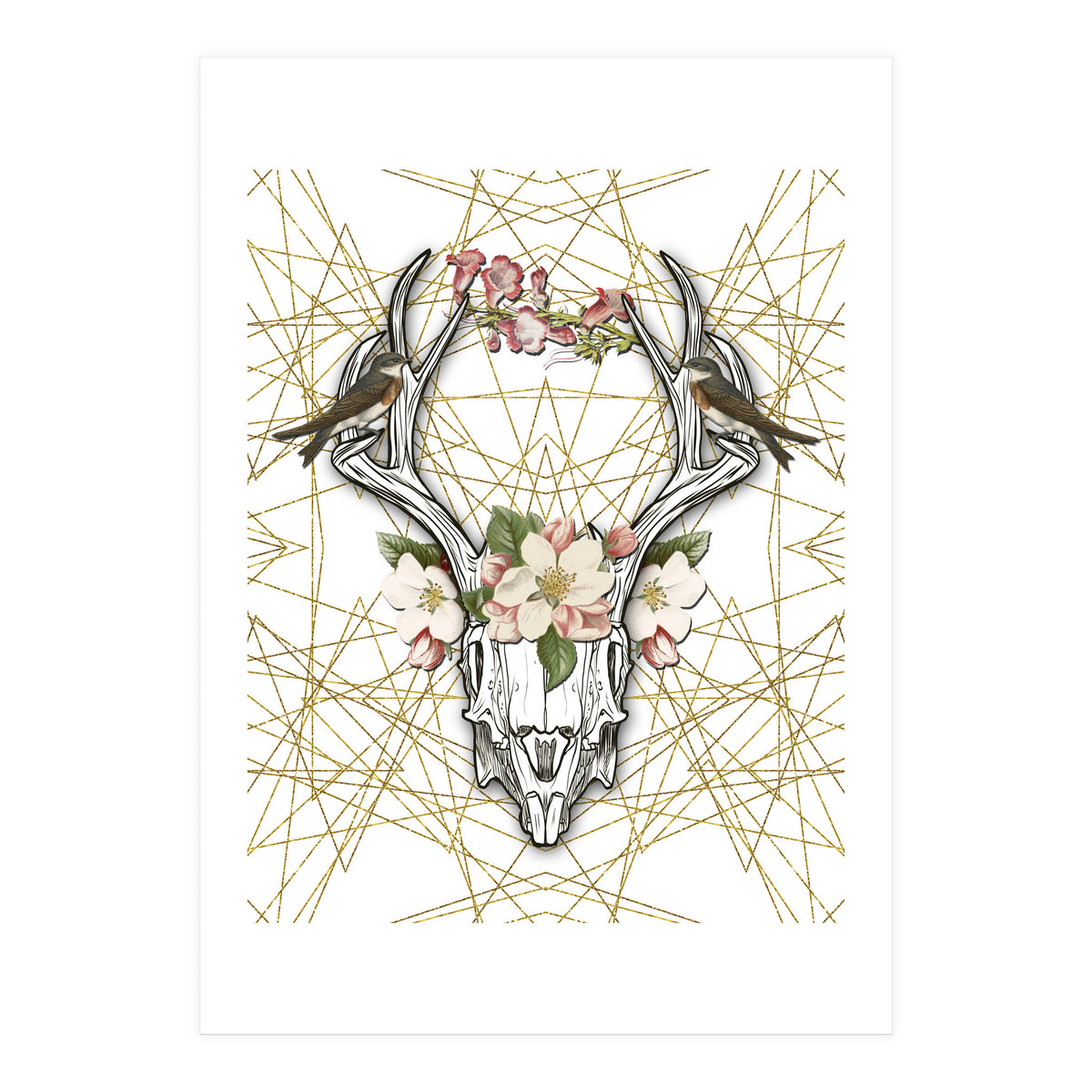 Boho Skull (Print Only)