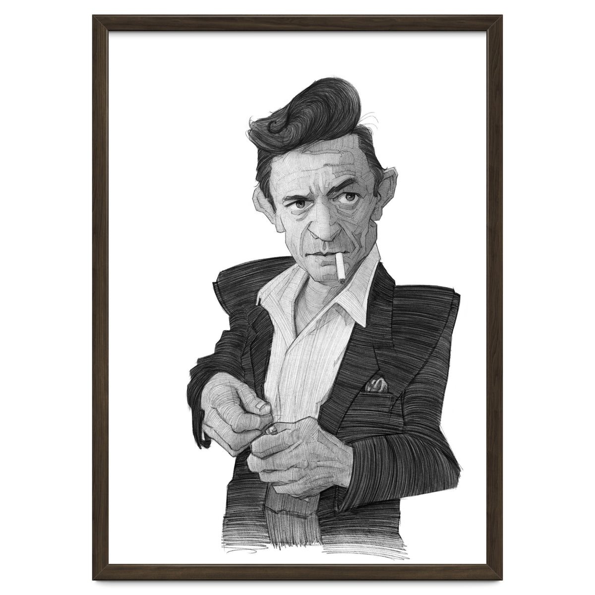 Johnny Cash Portrait