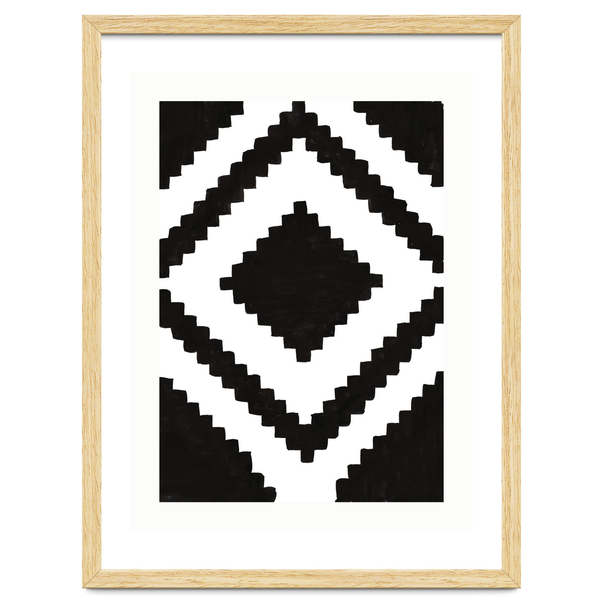 Patterns Aztec Black