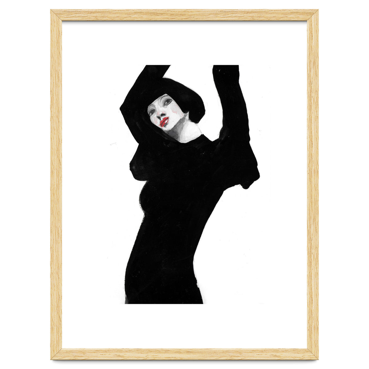 Untitled #11 - Woman in black