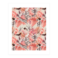 Tropical paradise pink  (Print Only)