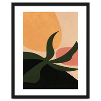 Abstract Boho Modern Plant