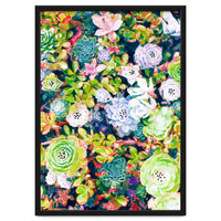 Watercolor Succulents
