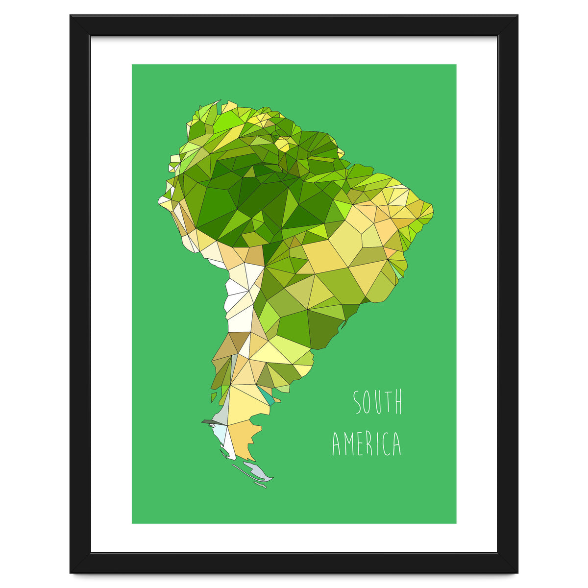 SOUTH AMERICA – Green