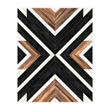 Urban Tribal Pattern No.1 - Concrete and Wood (Print Only) thumbnail