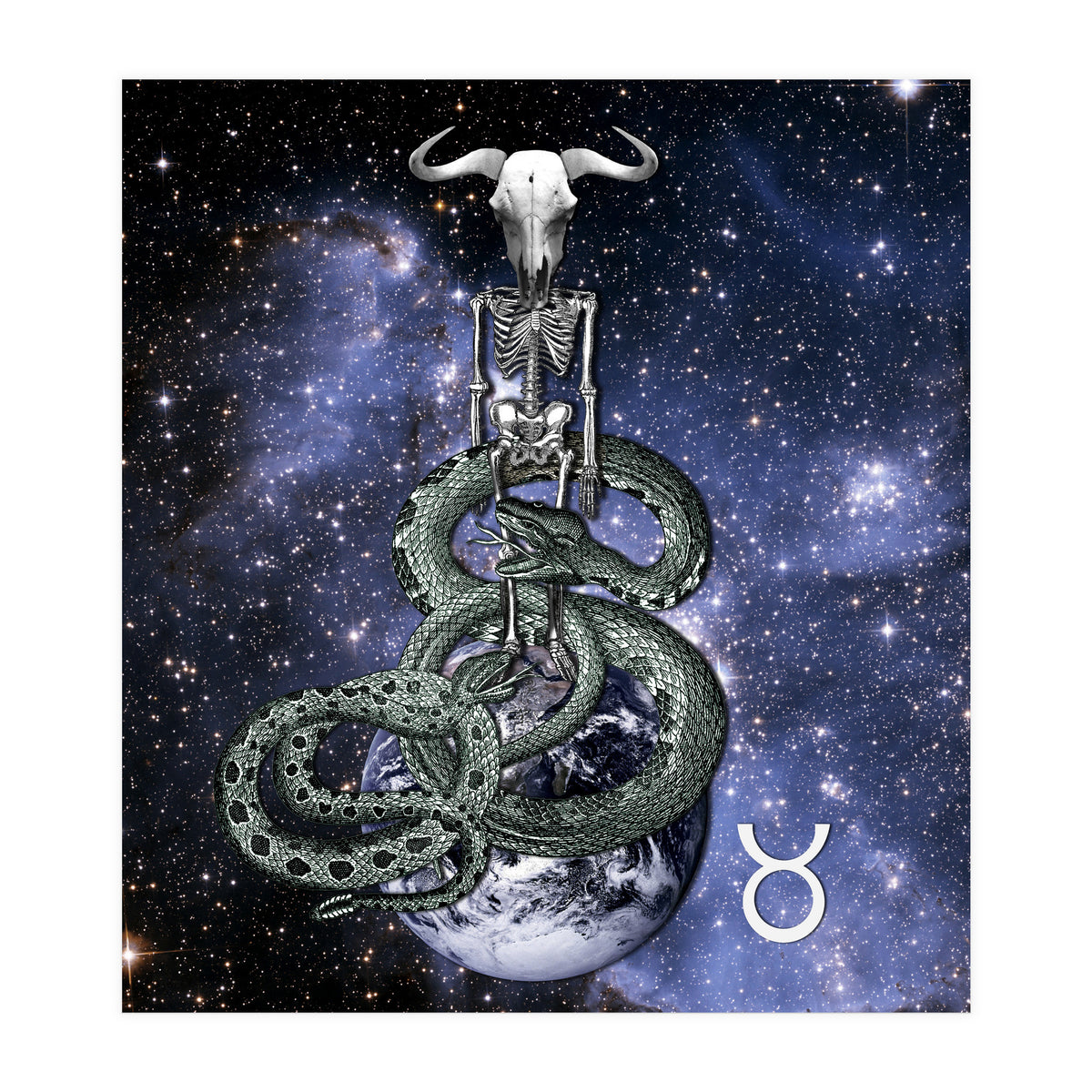 Tauro Zodiac Sign (Print Only)