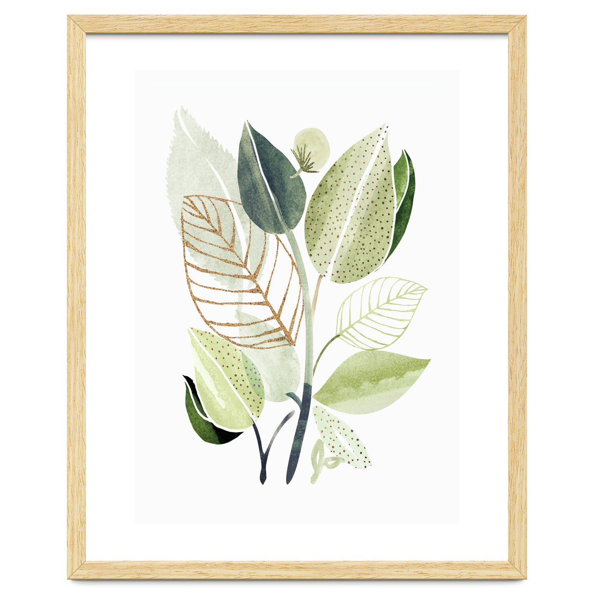 Spring Botanical Collage