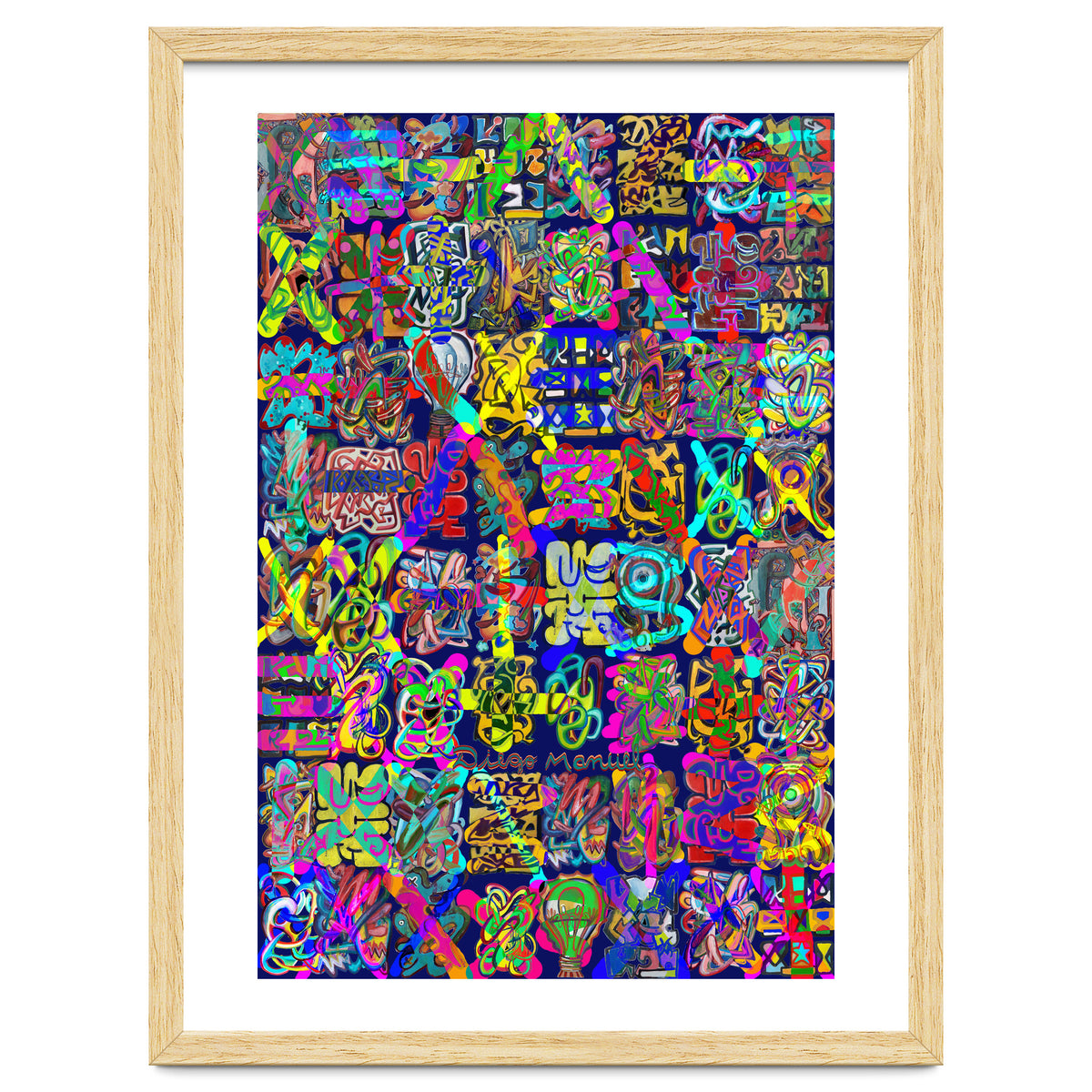 Graffitis 2021 Tapiz 108