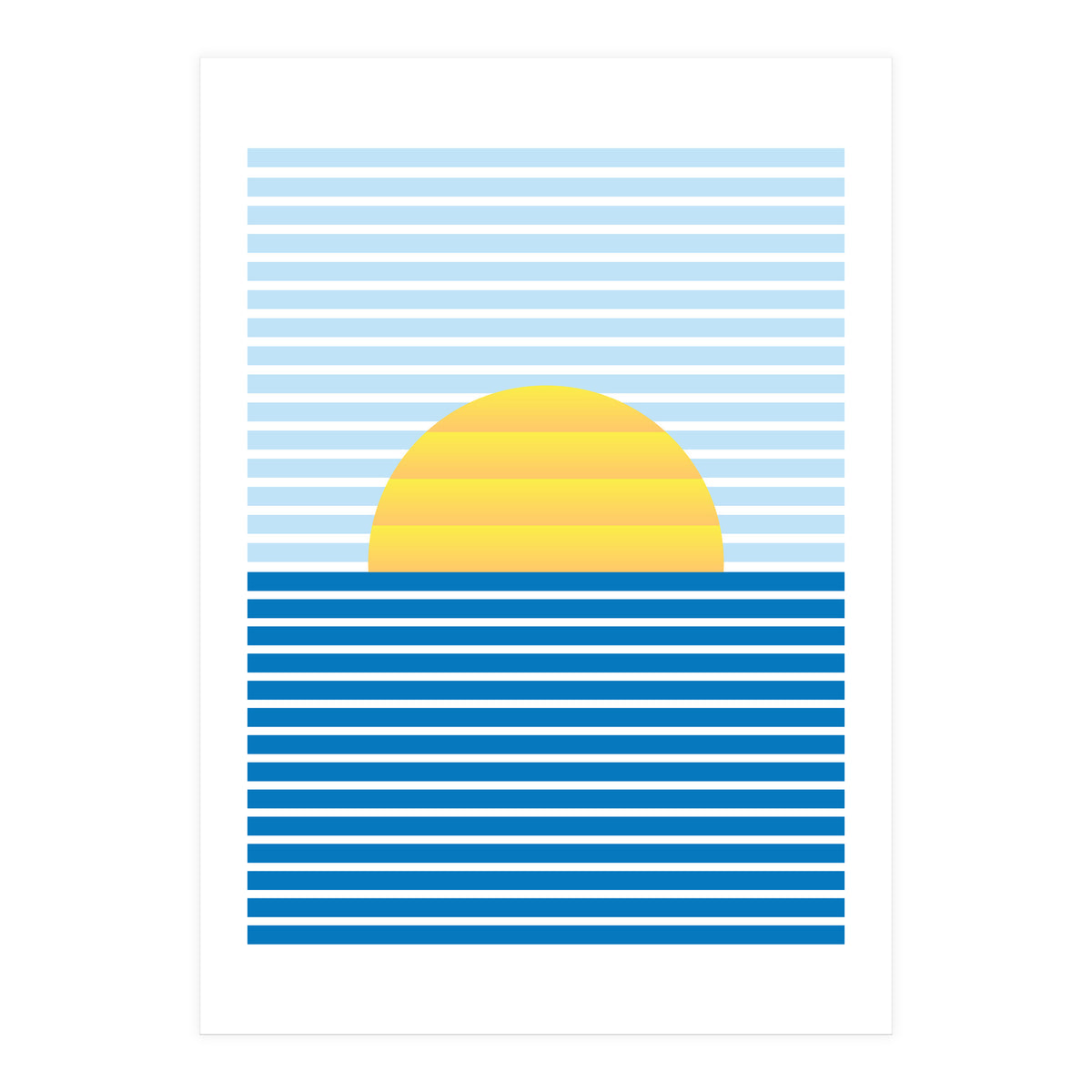 Minimalist landscape I (Print Only)