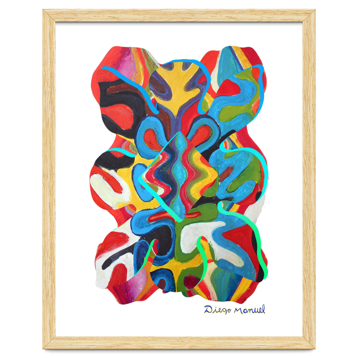 Pop Abstract Asimetrico 25 Copia