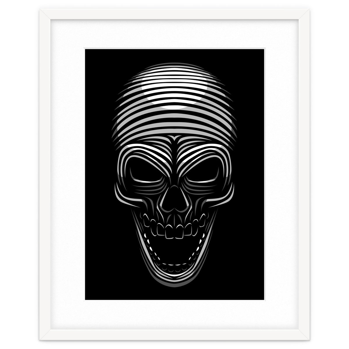 Lines Skull