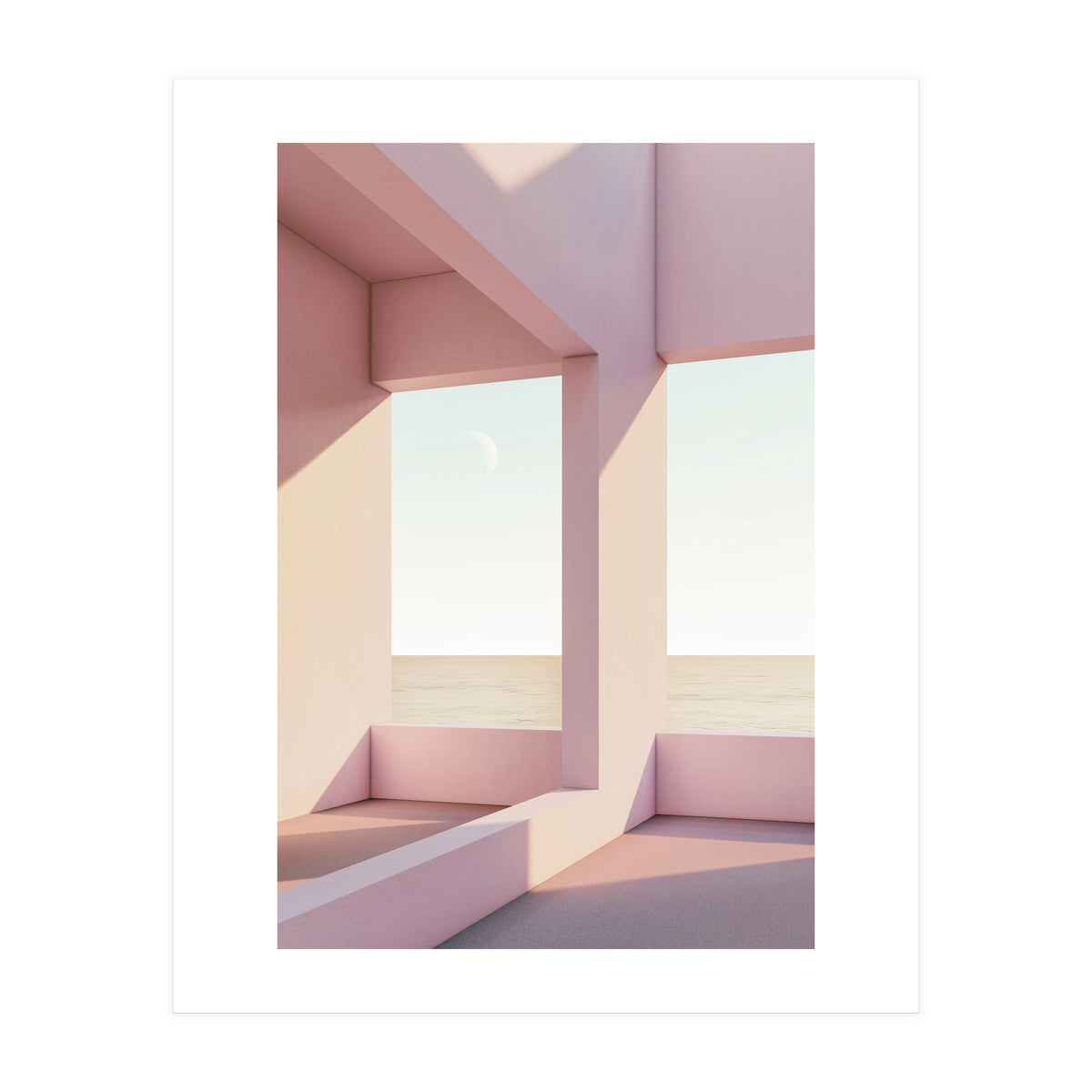 MOON IN THE WINDOW (Print Only)