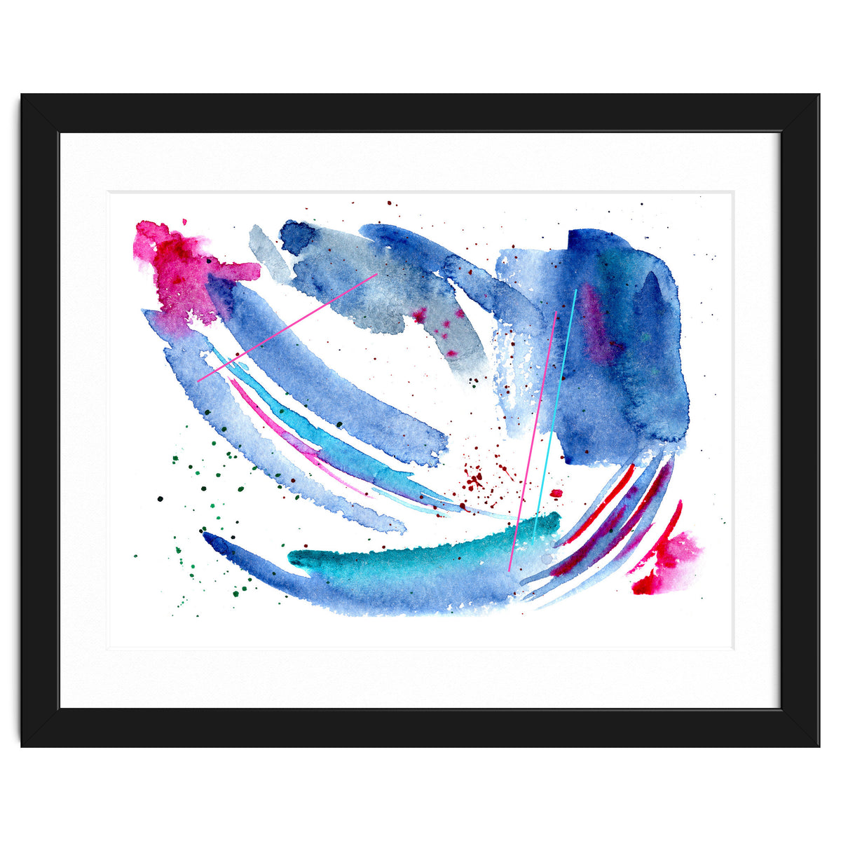 Happiness vibes || watercolor