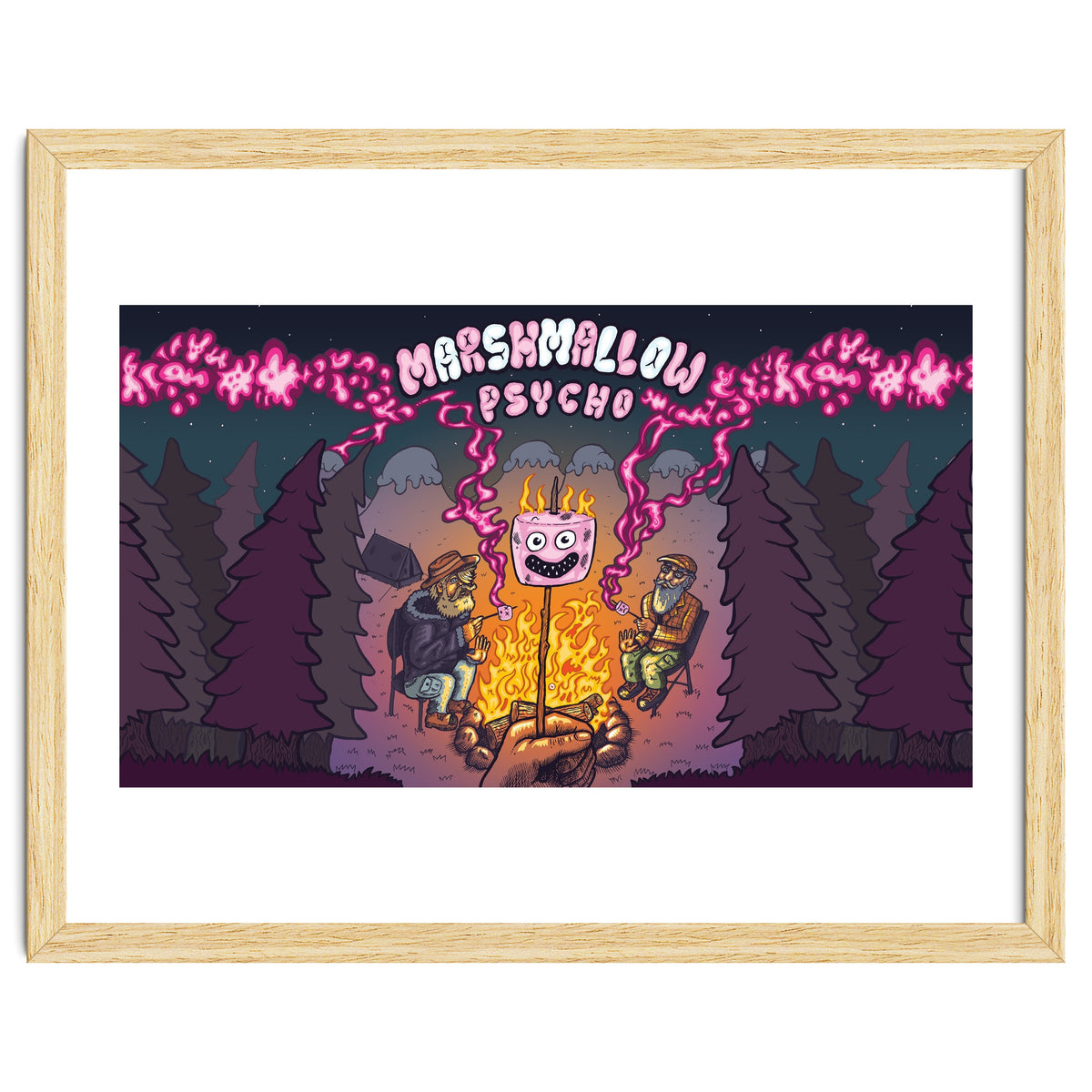 Marshmallow Psycho 12.3% ABV Bourbon Barrel Aged Marshmallow Stout