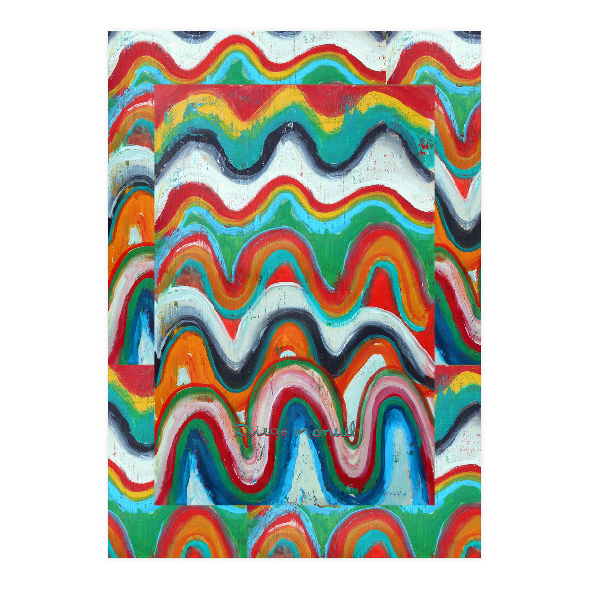 Pop Abstract A 6 (Print Only)