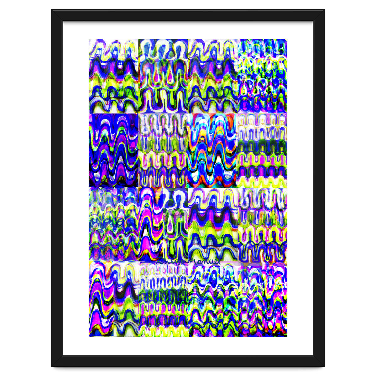 Pop abstract color full