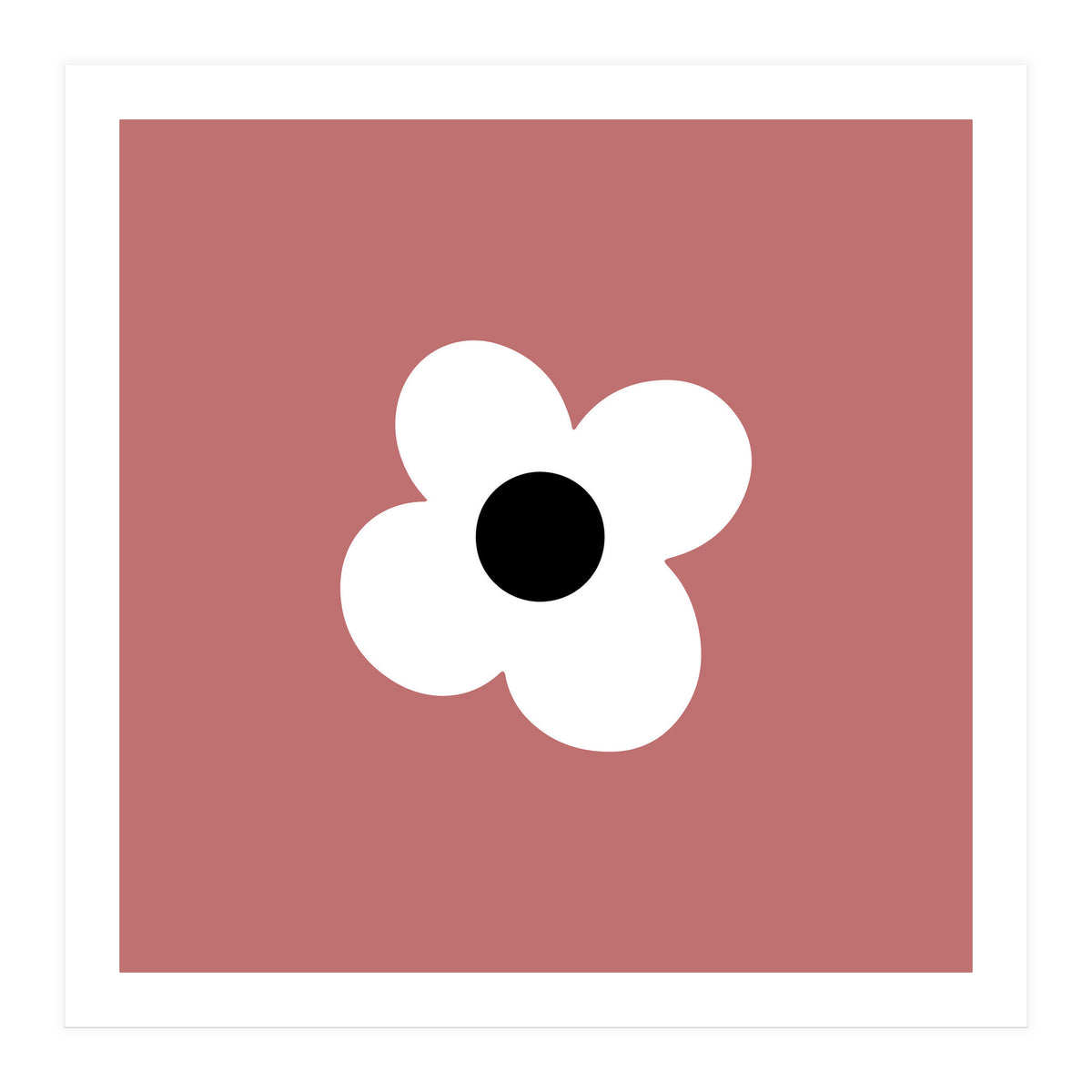 Max Folk Daisy Pink  (Print Only)