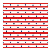 Blue And Red Stripes and stars (Print Only)
