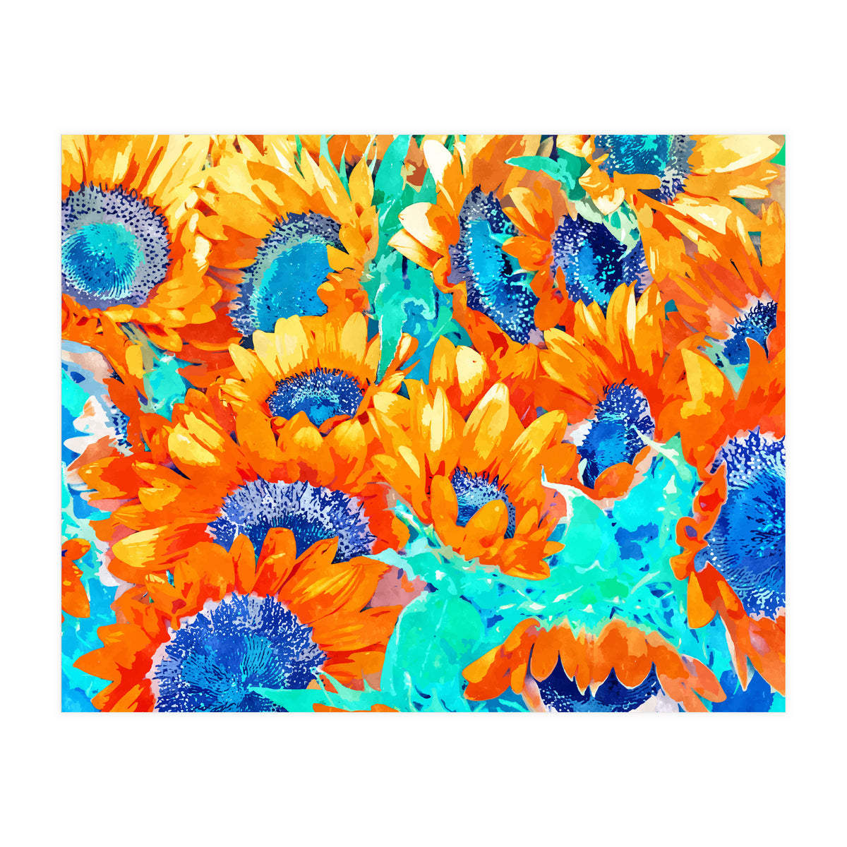 Sunflower Garden (Print Only)