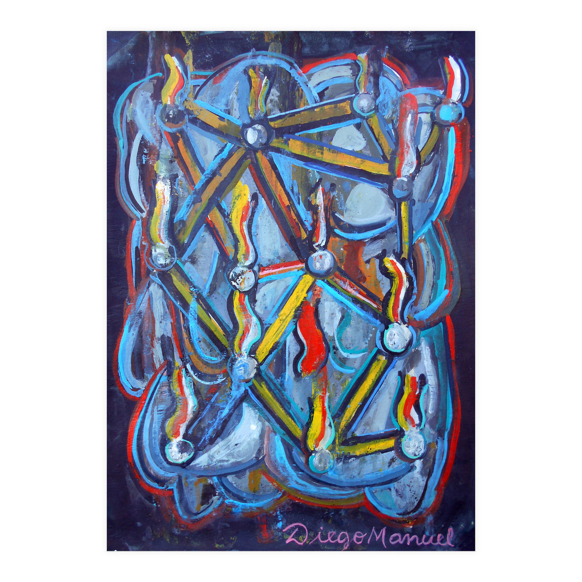 Pop Abstracto 2021 1 (Print Only)