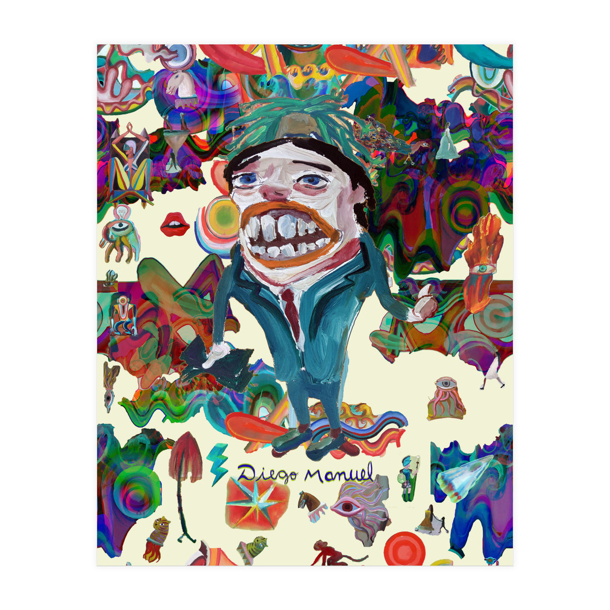 Graffitis 2021 Tapiz 53 B (Print Only)