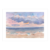 Beautiful morning At The Beach. Watercolor (Print Only) thumbnail