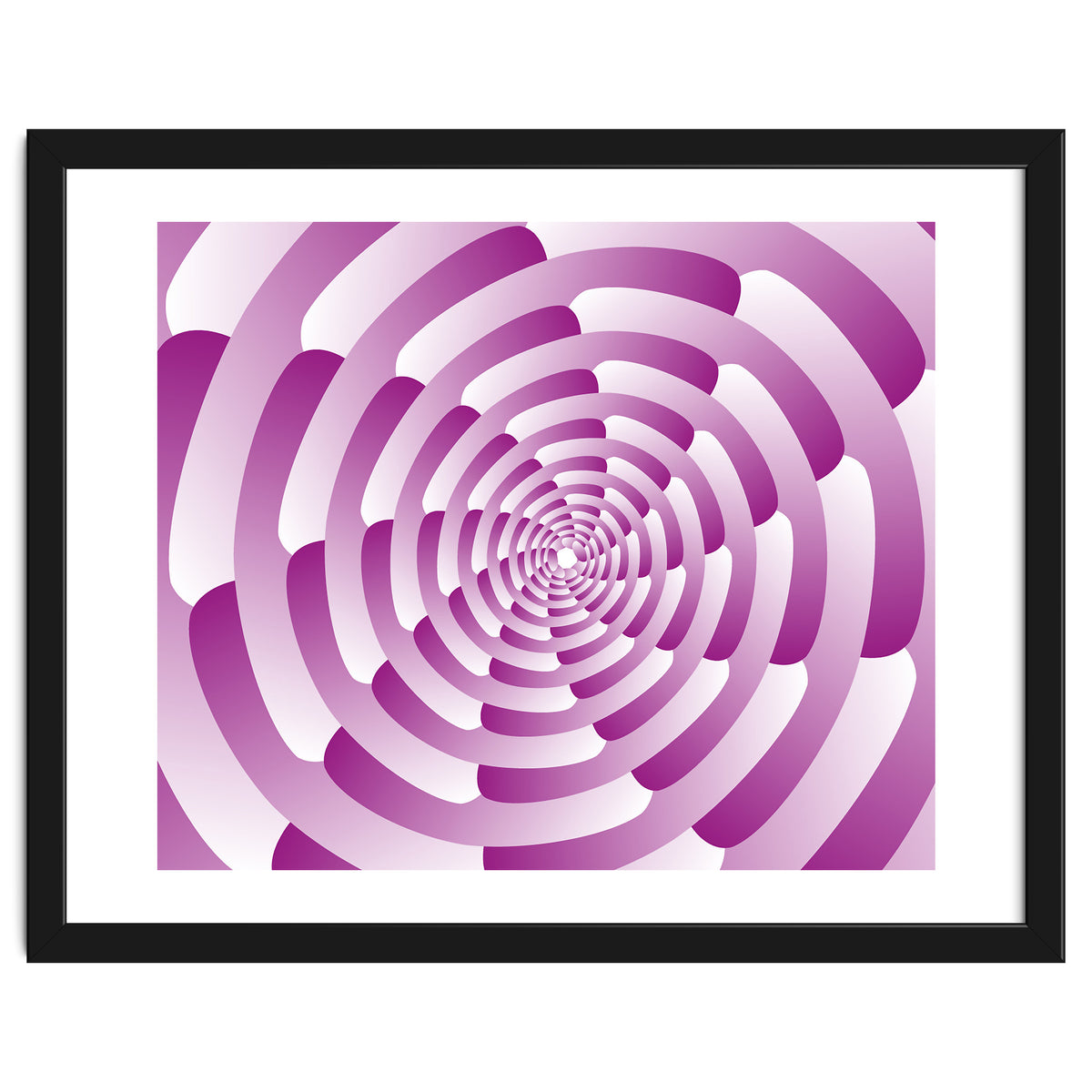 Abstract Pink Spiral