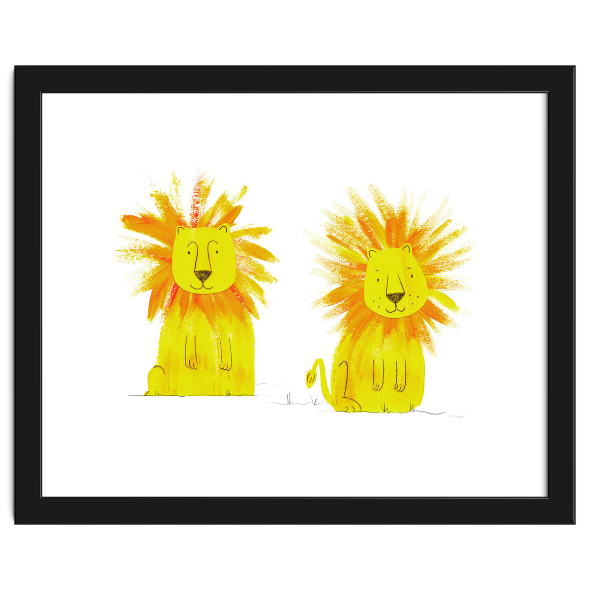 Two Lions