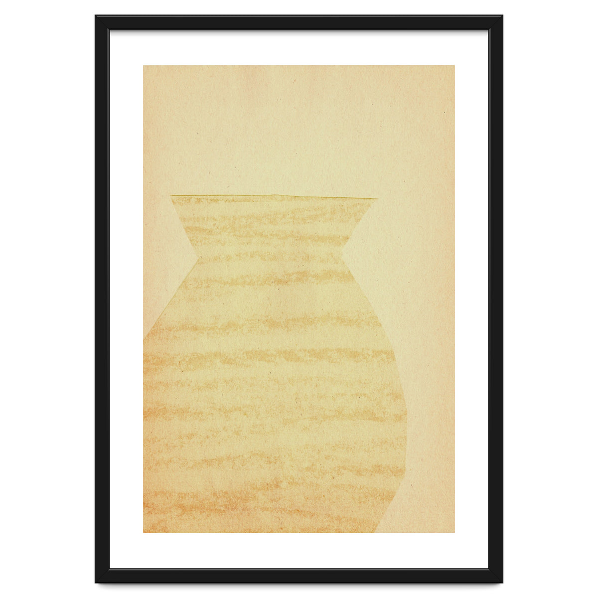 Minimalist pastel vase