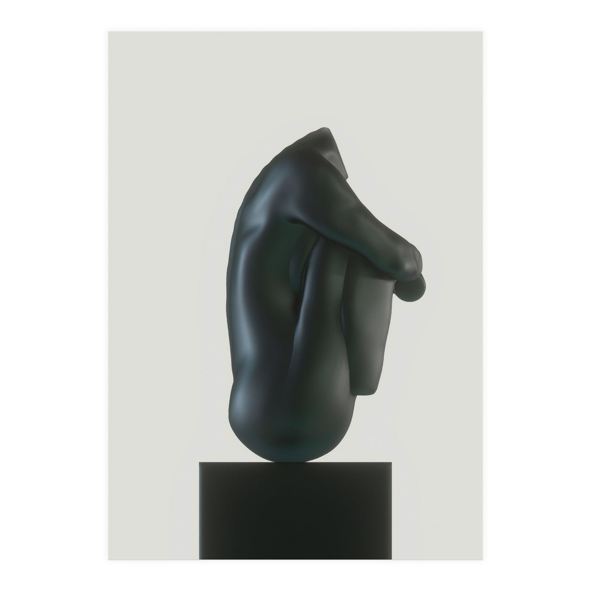 BLACK FETUS EAST (Print Only)