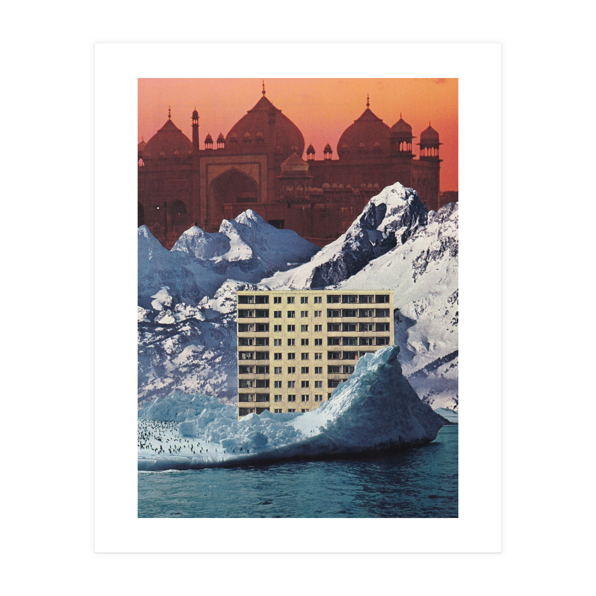 Penguin Village (Print Only)