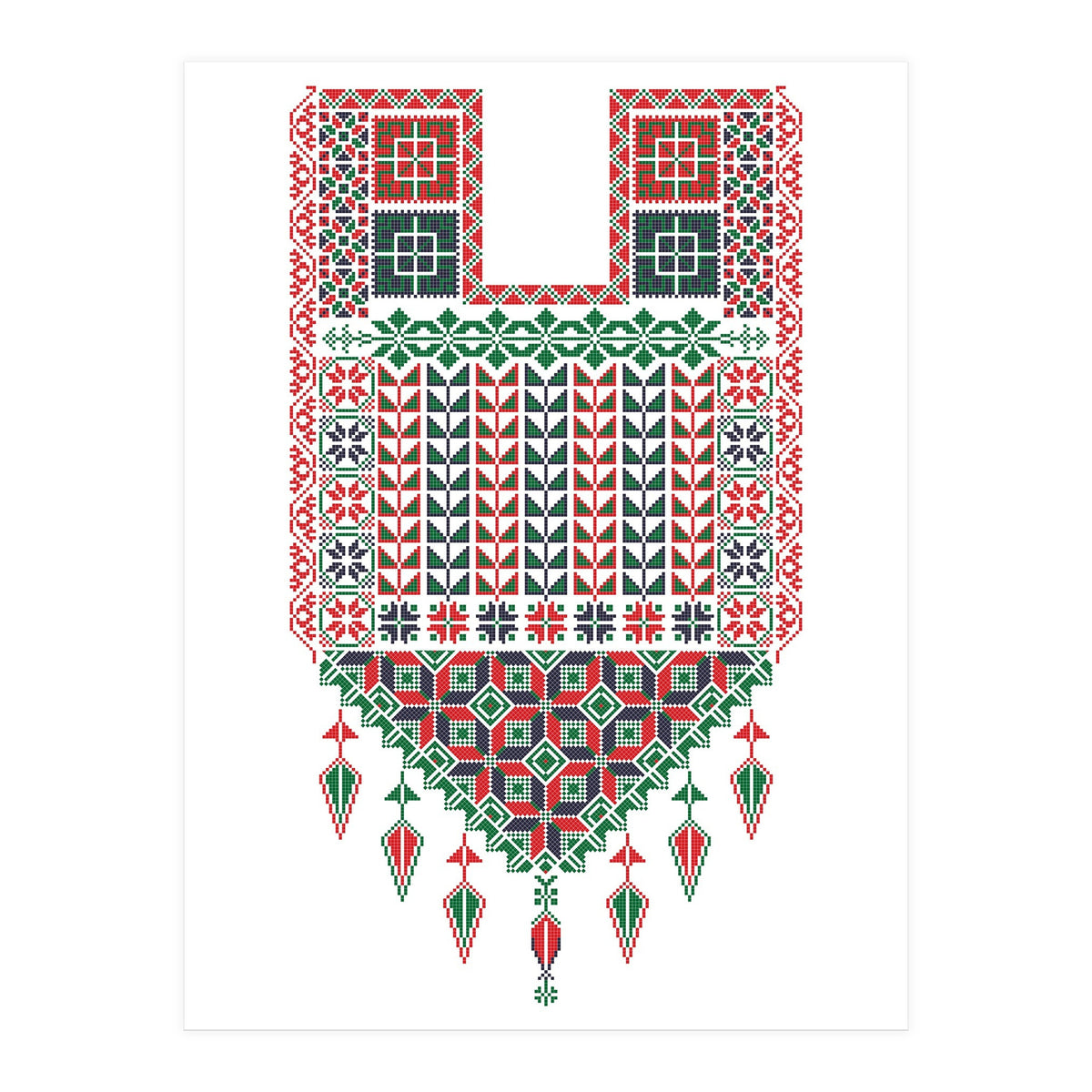 Tatreez Ornament 4 (Print Only)