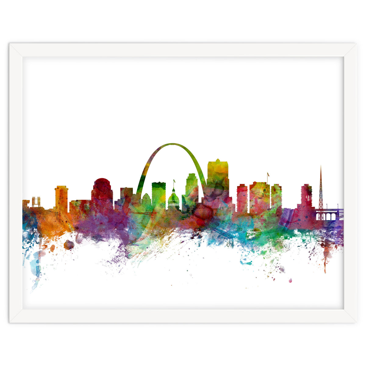 St Louis Missouri Skyline