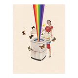 Rainbow Washing Machine (Print Only) thumbnail