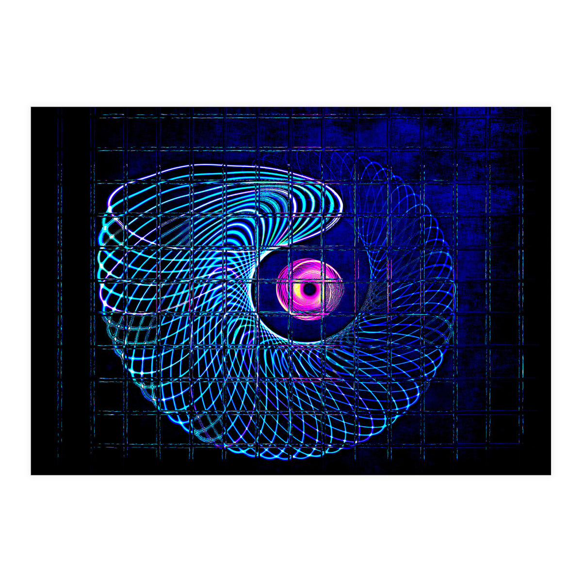 Illuminated helix #5 (Print Only)